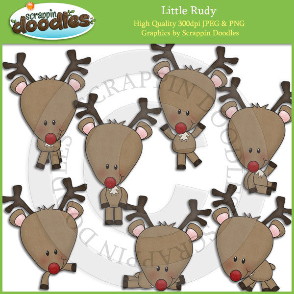 Little Rudy Clip Art