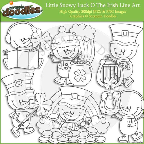 Little Snowy Luck O The Irish