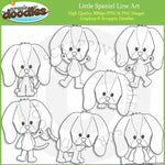 Little Spaniel Black & Tan