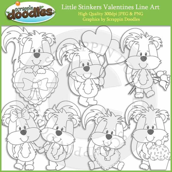 Little Stinkers Valentines