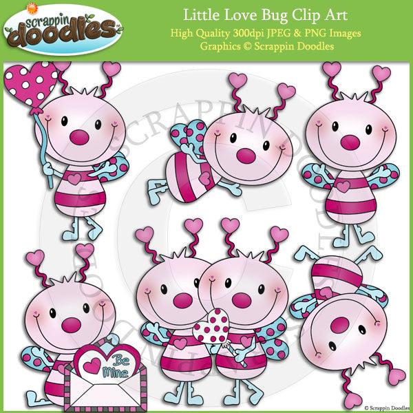 Little Love Bug Clip Art