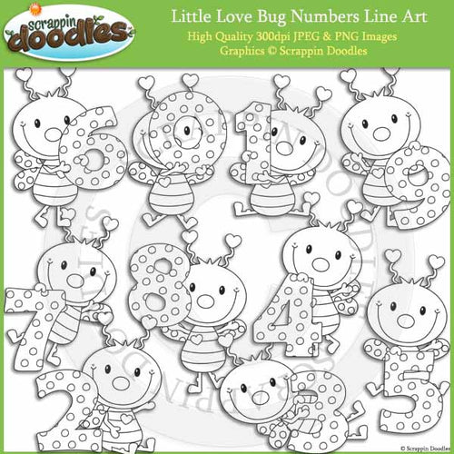 Little Love Bug Numbers