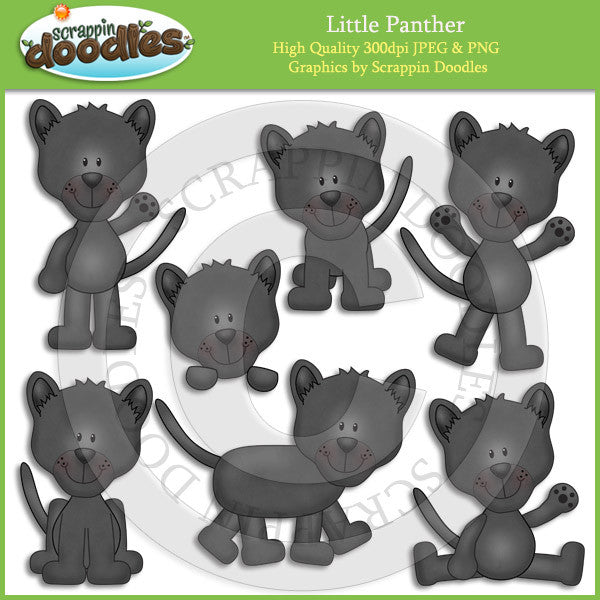 Little Panther Clip Art Download