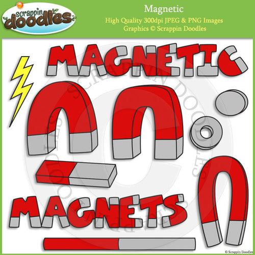 Magnetic Clip Art & Line Art