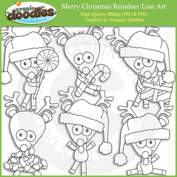 Merry Christmas Reindeer