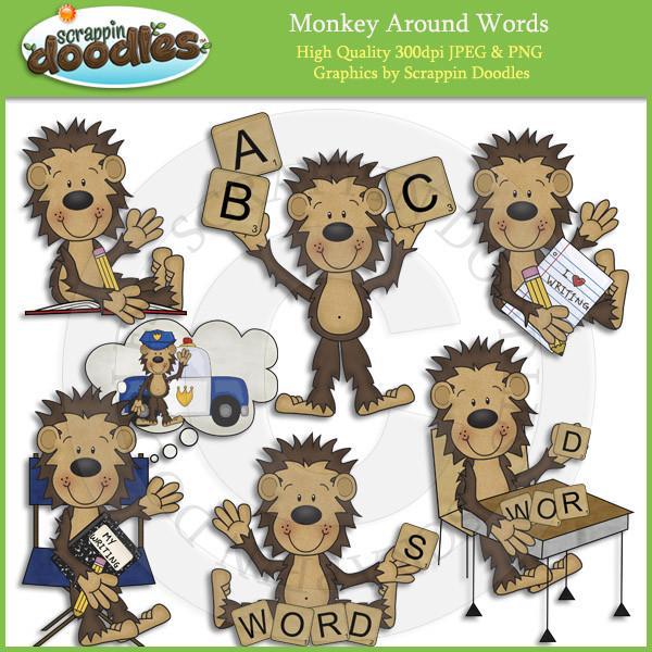 Monkey Around Words / Writers Download