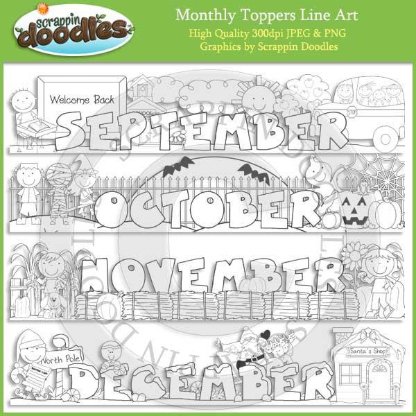 Monthly Toppers - January through December