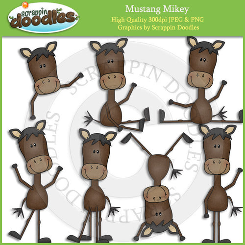 Mustang Mikey Clip Art Download