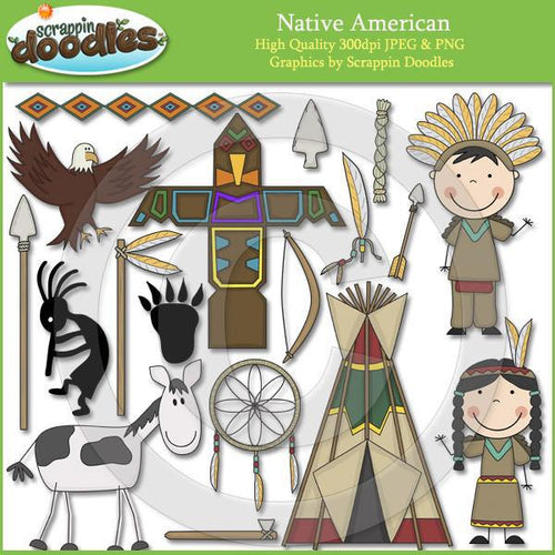 Native American Clip Art Download