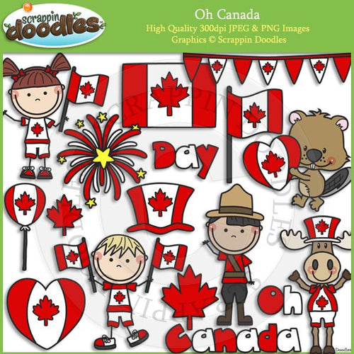 Oh Canada Clip Art