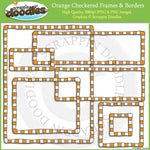 Checkered Borders & Frames BUNDLE