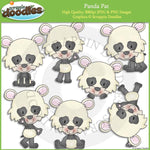 Panda Pat Clip Art
