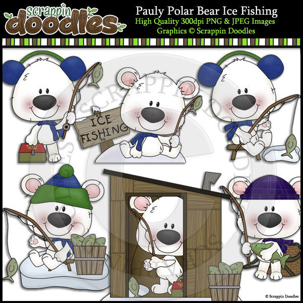 Pauly Polar Bear Ice Fishing