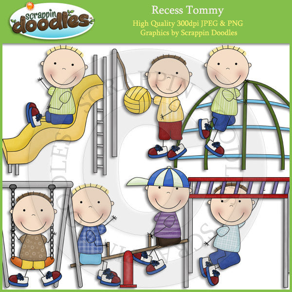 Recess Tommy Clip Art Download