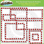 Checkered Borders & Frames BUNDLE