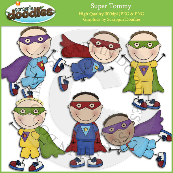 Super Tommy Clip Art Download