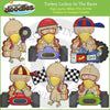 Turkey Lurkey At The Races Clip Art Download