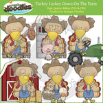 Turkey Lurkey Down On The Farm Clip Art Download
