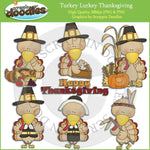 Turkey Lurkey Thanksgiving Clip Art Download