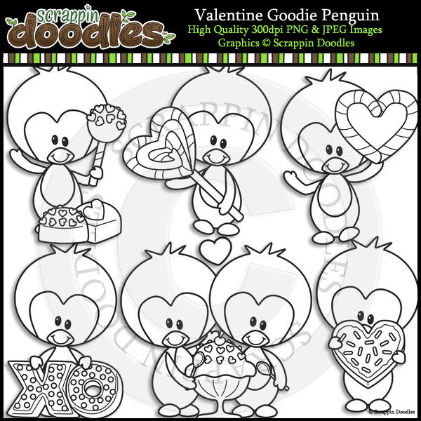 Valentine Goodie Penguin