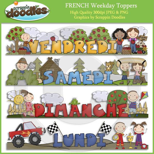 FRENCH Weekday Toppers Download