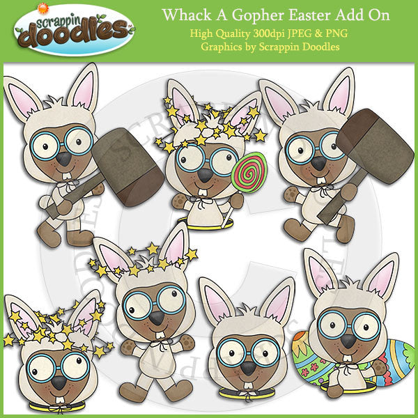 Whack A Gopher Easter Add On – Scrappin Doodles