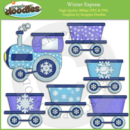 Winter Express Clip Art Download