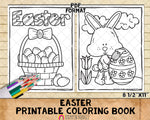 Easter Coloring Book - Kids Coloring Pages - Printable PDF