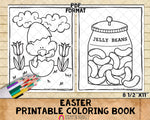 Easter Coloring Book - Kids Coloring Pages - Printable PDF