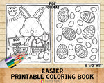 Easter Coloring Book - Kids Coloring Pages - Printable PDF