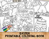 Easter Coloring Book - Kids Coloring Pages - Printable PDF