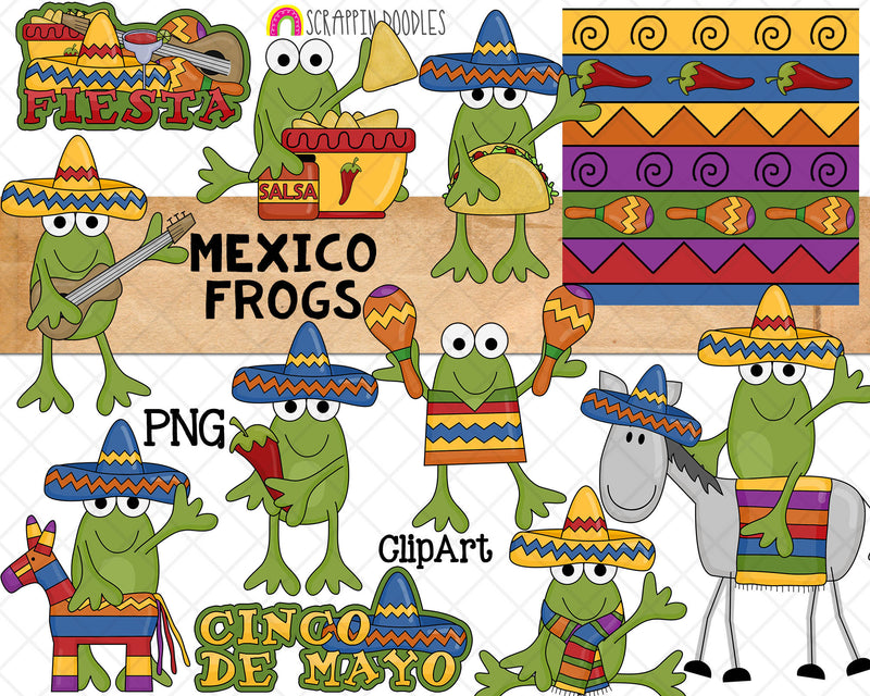 Frogs ClipArt Bundle - Frog ClipArt - Open License