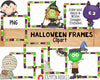 Halloween Frames ClipArt - Commercial Use PNG