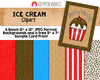 Ice Cream ClipArt - IceCream Sundae - Popsicle - Banana Split - Ice Cream Float - Soft Serve Cone - Commercial Use PNG