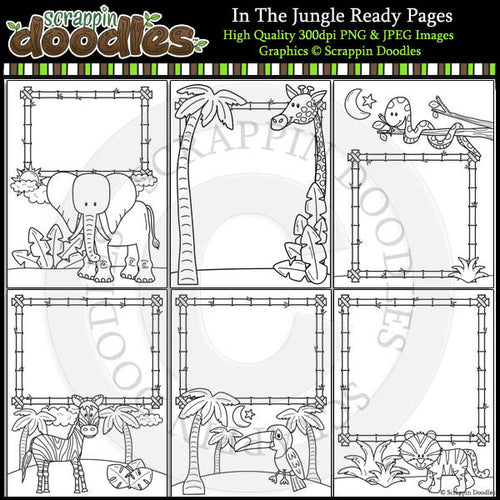 In The Jungle Ready Pages