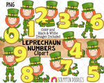 Leprechaun ClipArt Bundle - St. Patrick's Day Leprechauns - Sublimation PNG