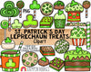 St. Patrick's Day ClipArt - Leprechaun Treats - St Patricks Day Party Food Clip Art - Commercial Use St Patricks Day Sublimation PNG