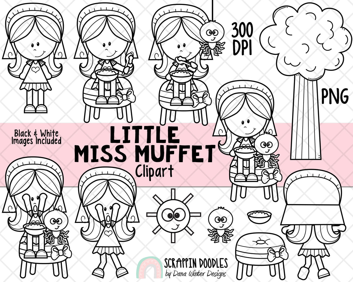 Nursery Rhyme ClipArt Bundle