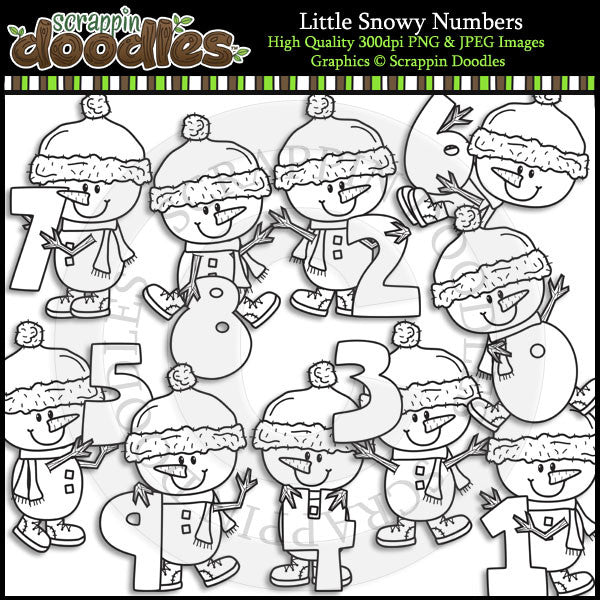 Little Snowy Numbers