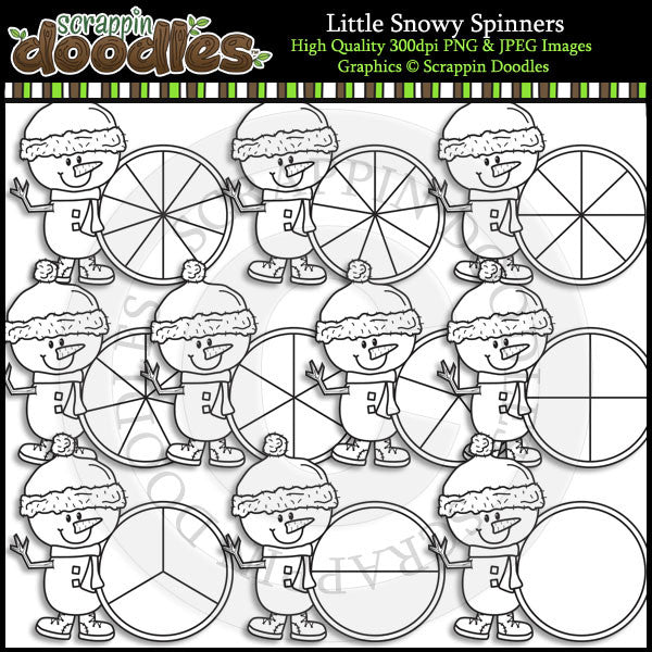 Little Snowy Spinners