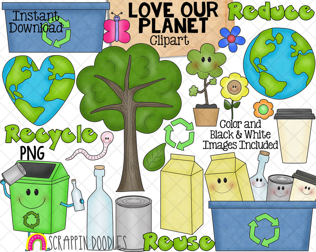 Reduce Reuse Recycle Clip Art