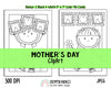 Mothers Day Clipart - Mothers Day Kids ClipArt - Mom Clipart - Mum Clipart - Mothers Day Sublimation Designs - Mothers Day Gifts