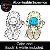 Abominable Snowman Clip Art Yeti