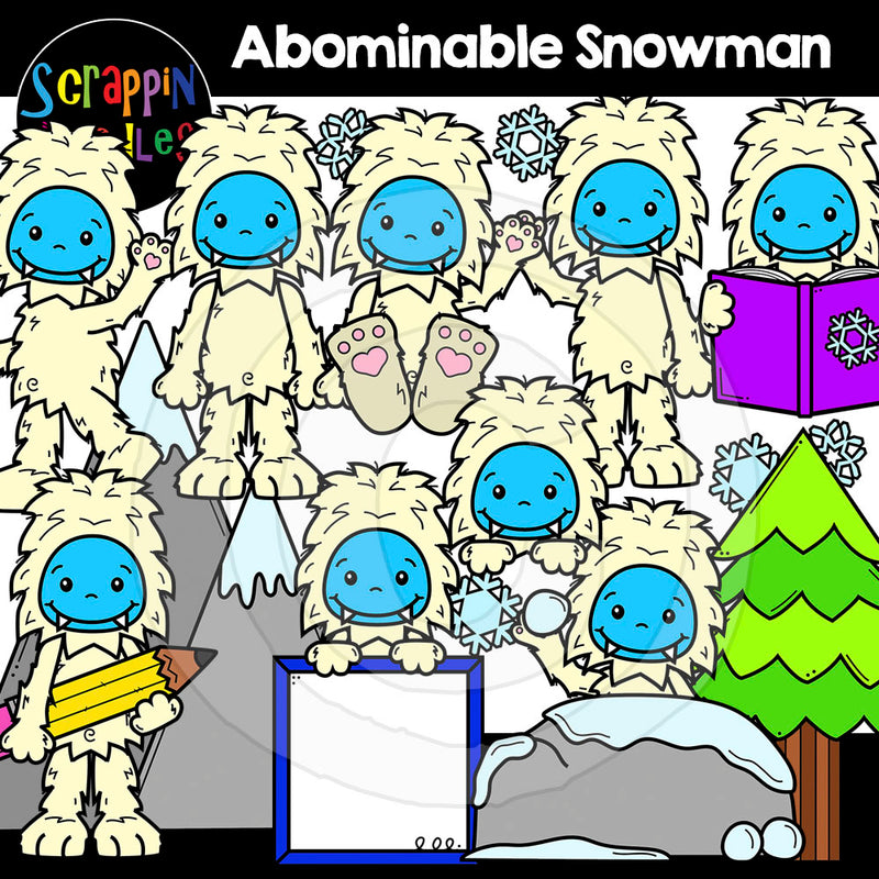 Abominable Snowman Clip Art Yeti