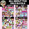 All About The Gals Bundle  - Girl Clip Art Download