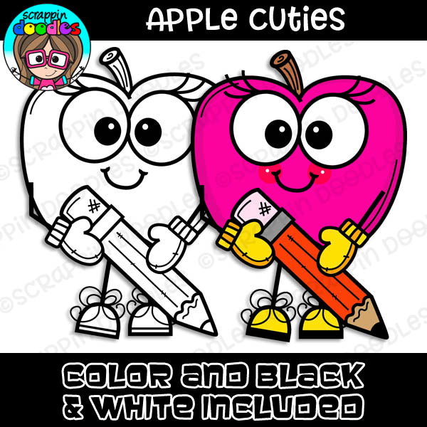 Apple Cuties Clip Art