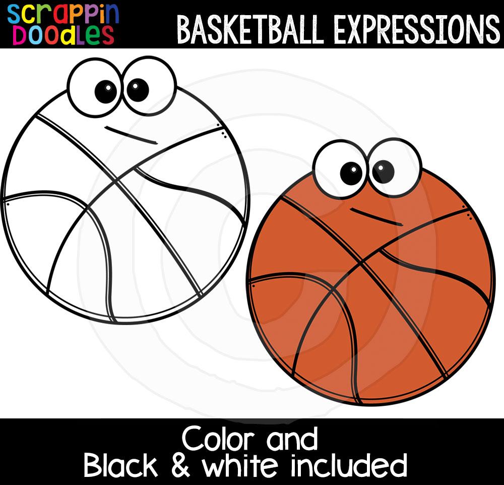 Basketball Expressions Clip Art – Scrappin Doodles basketball-expressions-clip-art-scrappin-doodles
