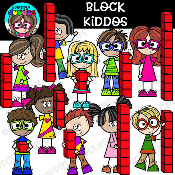 Math Blocks Clipart