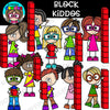 Block Kiddos - Math Blocks Clip Art