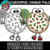Christmas Cookie Pals Clipart